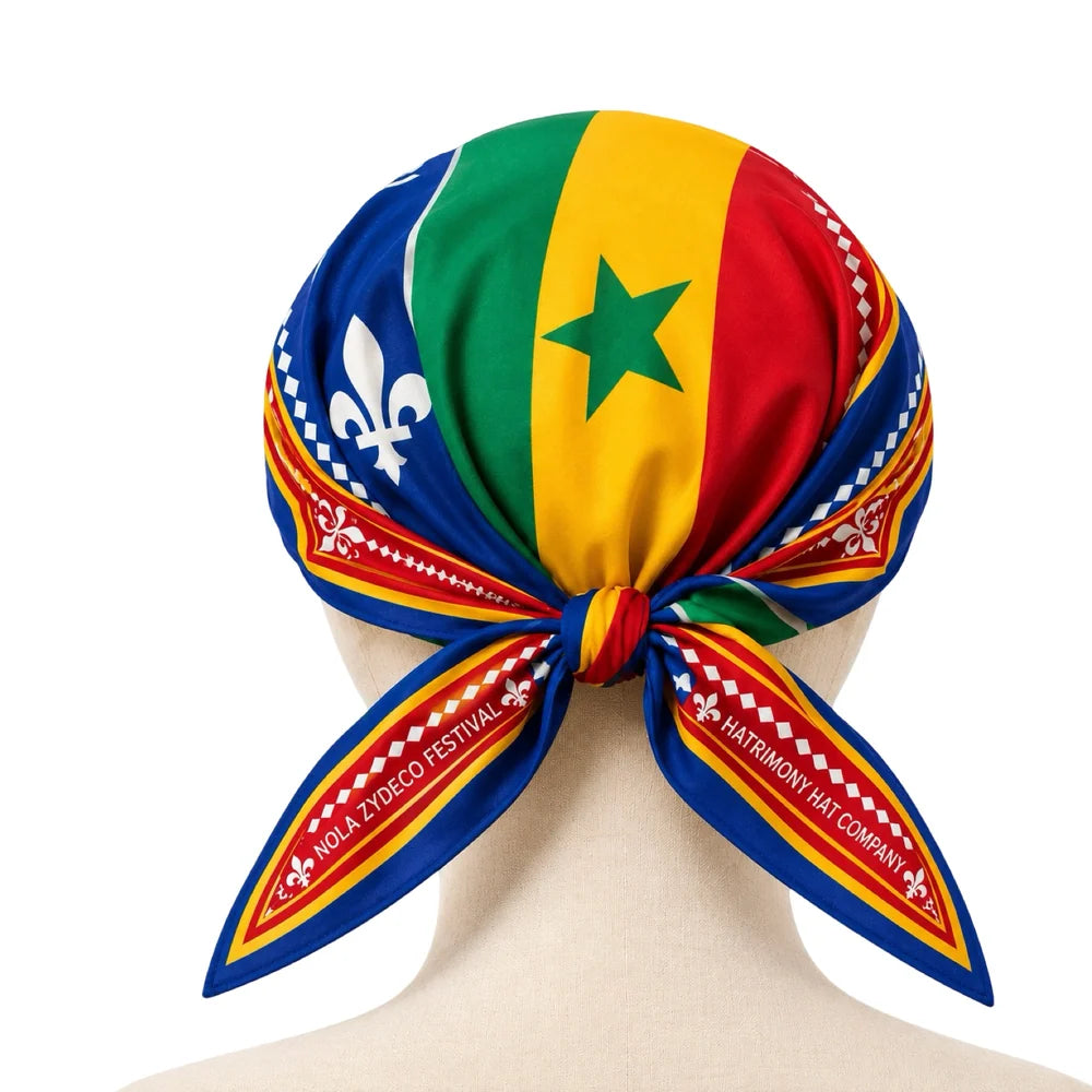 NOLA ZYDECO FESTIVAL x HATRIMONY | Creole Heritage Bandana
