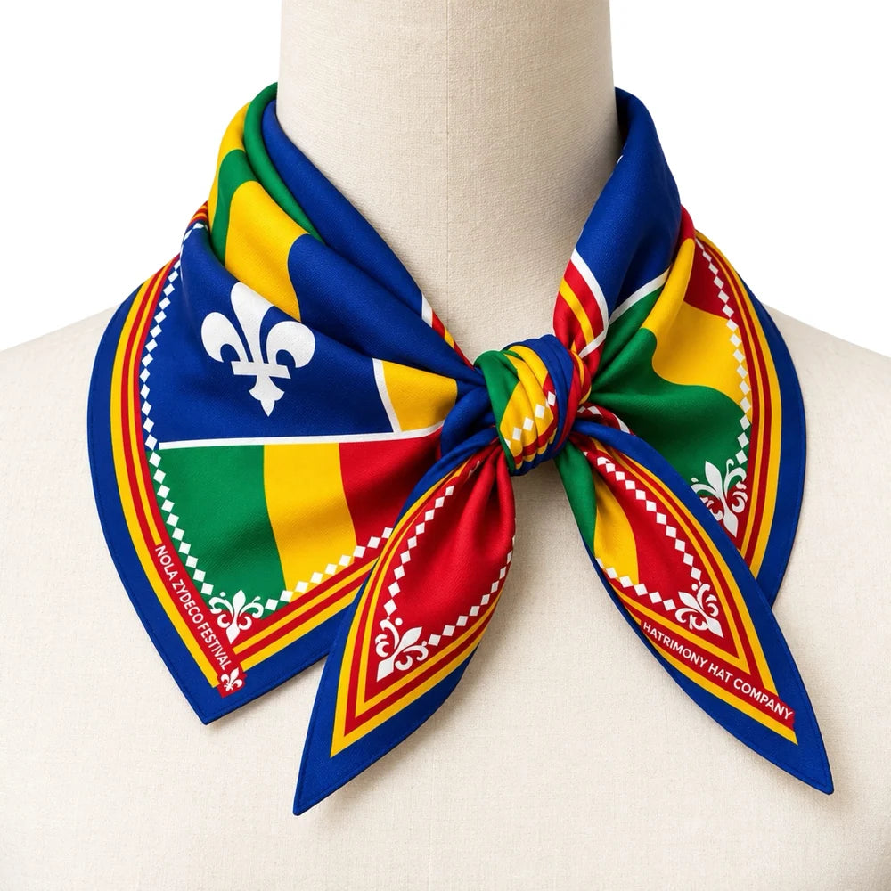 NOLA ZYDECO FESTIVAL x HATRIMONY | Creole Heritage Bandana