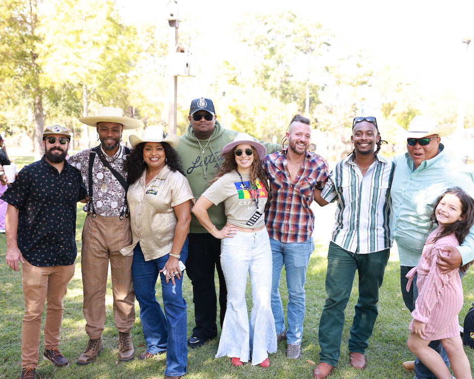Creole and Cajun Artists Posing together