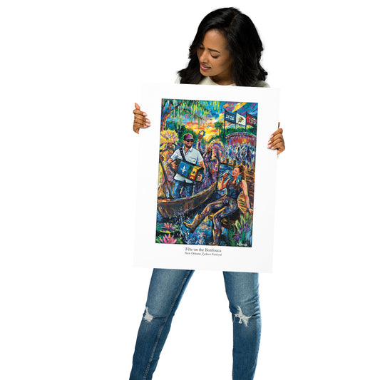 2026 NOLA Zydeco Fest Poster (3 Sizes Available)